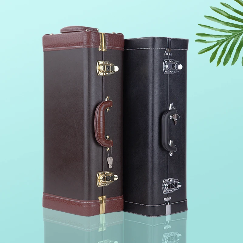 

Black and Brown Bb Key Trumpet Instrument Bag, Universal Bag, Portable Performance Carrying Case, Storage Box Accessories