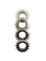 DNP 16T 17T 18T 34mm Single Speed Bicycle Freewheel BMX/Fixed Gear/Road Bicycle Steel Flywheel Sprocket Bicycle Accessories