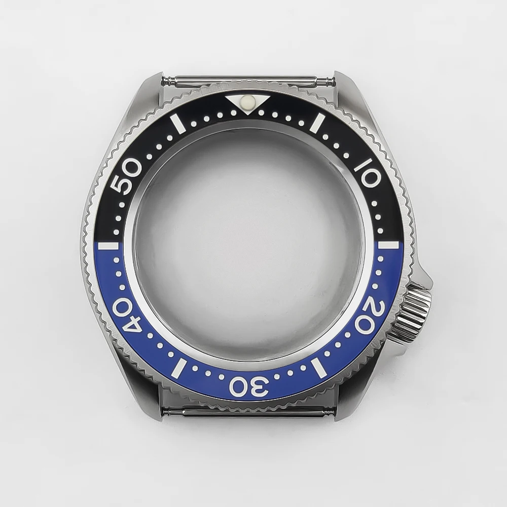 ดําน้ํา 20bar ที่ 3.8 SKX 37 มม.นาฬิกาสําหรับ NH34 NH35 NH36 NH38 การเคลื่อนไหวแบนโลหะผสมแทรก 120 คลิก