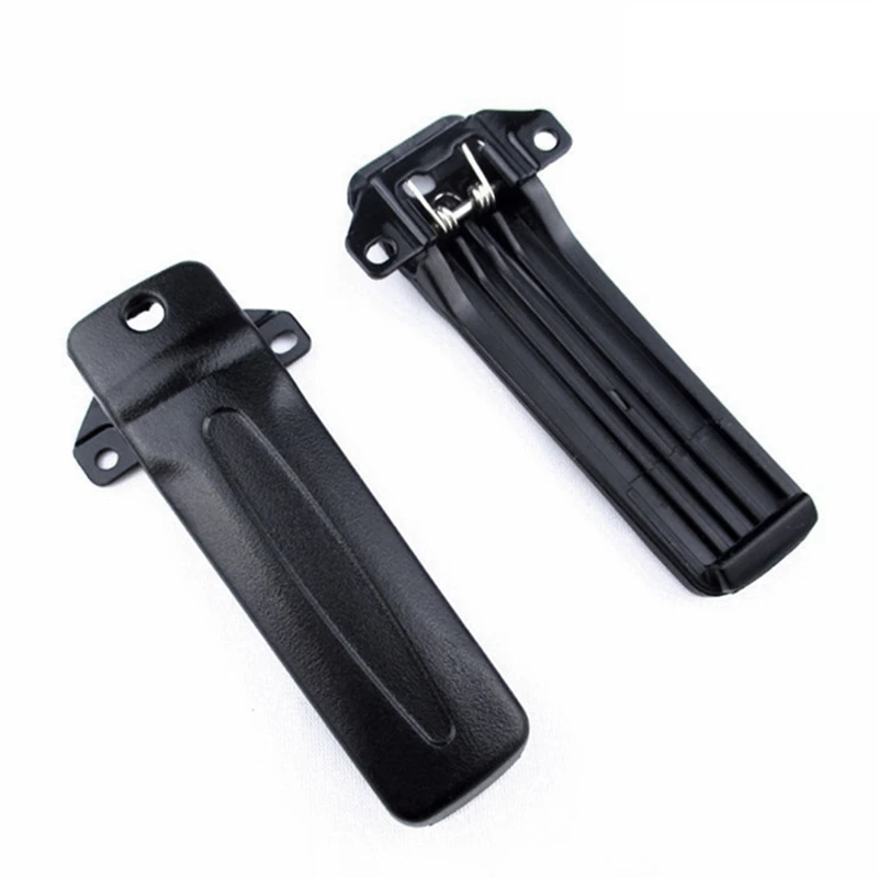 Walkie Talkie Clip Voor Kenwood TK378 TK2107 TK3160 U100 3207 3307 Handstuk Achter Clip Terug Clip Draagbare Accessoires