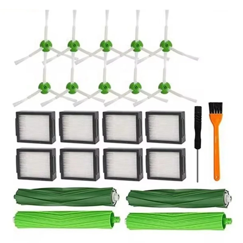 A98G-para Irobot Roomba J7 J7 + I7 I7 + I3 I3 + I4 I4 + I6 I6 + I8 I8 + E5 E6 E7 aspiradora principal Cepillo Lateral filtro HEPA