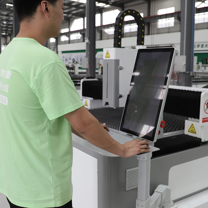 3015 4000W Fiber Laser Cutting Machine for Farm Equipment Parts Carbon Steel Iron Plate Cutting Stable Performance CE Device