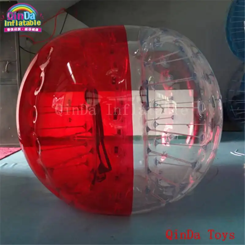 2017 bola de bolha de venda quente, bola de pára-choque inflável de 1,2 m com bomba