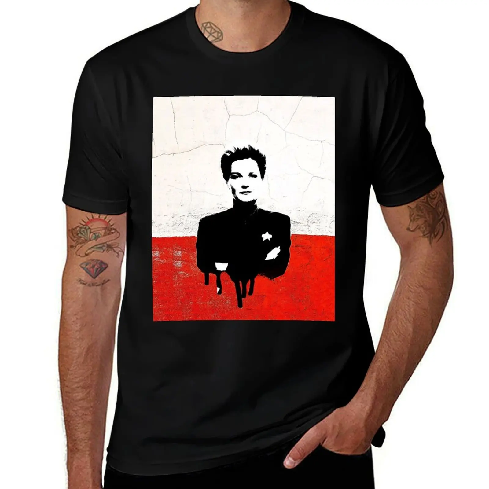 

Graffiti Janeway T-Shirt anime tshirt funny t shirts dark humor anime t shirts for man T-shirt