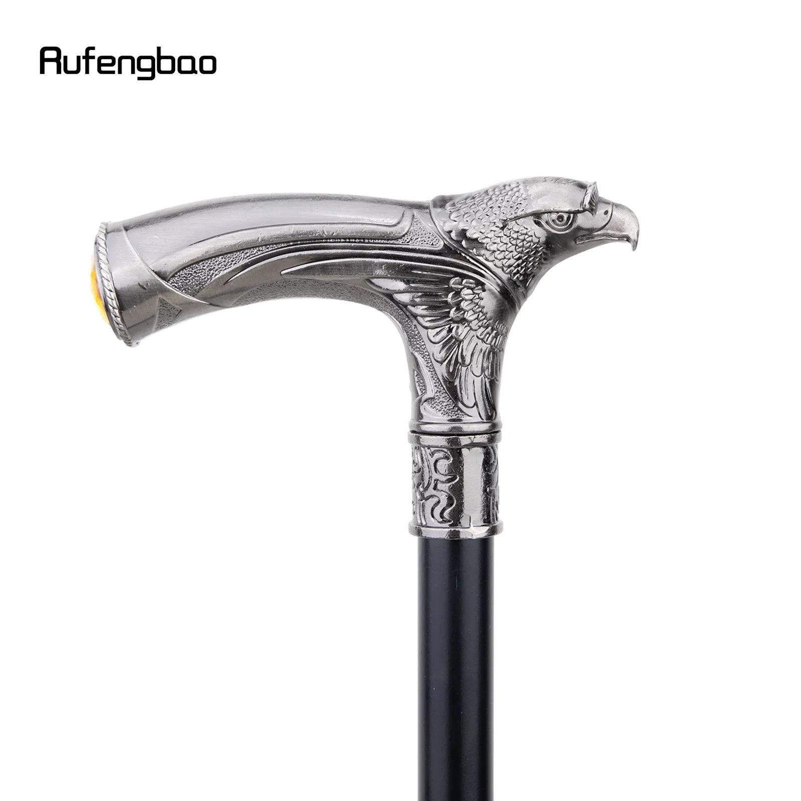 رأس النسر مع حجر الراين مفصل واحد عصا المشي الموضة الزخرفية مصاص دماء تأثيري قصب حفلة الهالوين Crosier 93 سنتيمتر