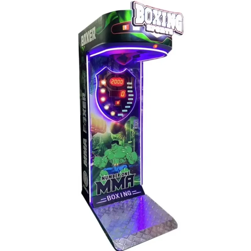 Coin Operated Boxing Punching Amusement Machine Sports Arcade Game Emulator Boxing Arcade Equipment