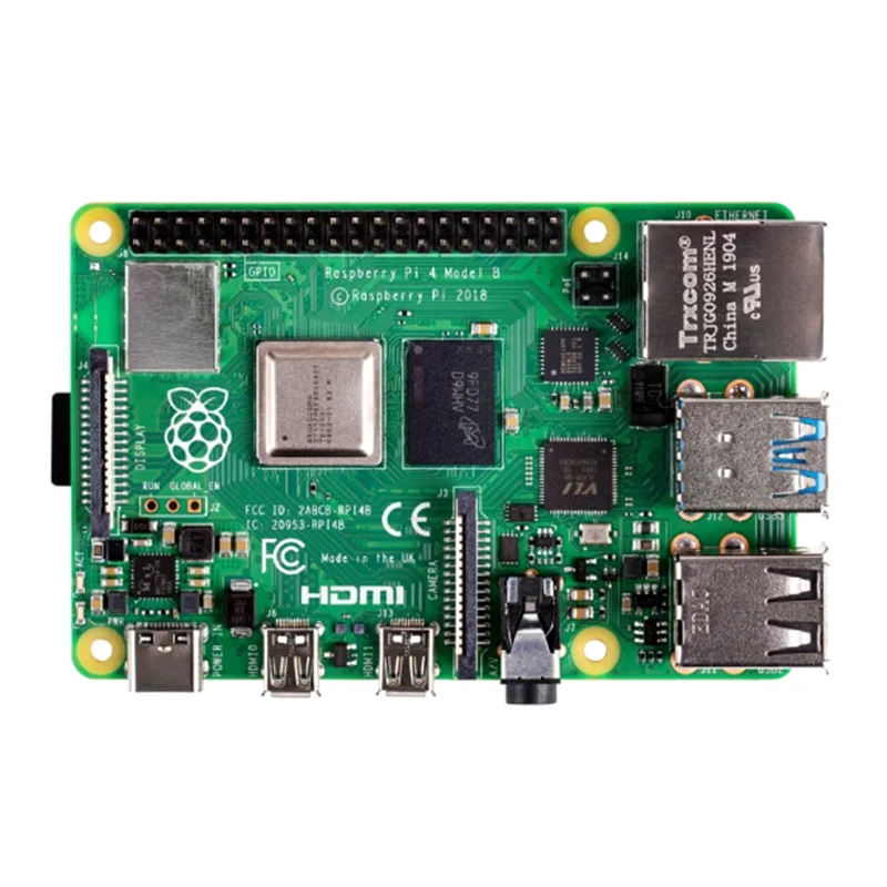 

Raspberry Pi 4 Модель B 1/2/4/8 Гб RAM Cortex-A72 ARM v8 64-bit SoC 1,5 ГГц Gigabit Ethernet WiFi BLE 4K видео RPi 4B Pi4