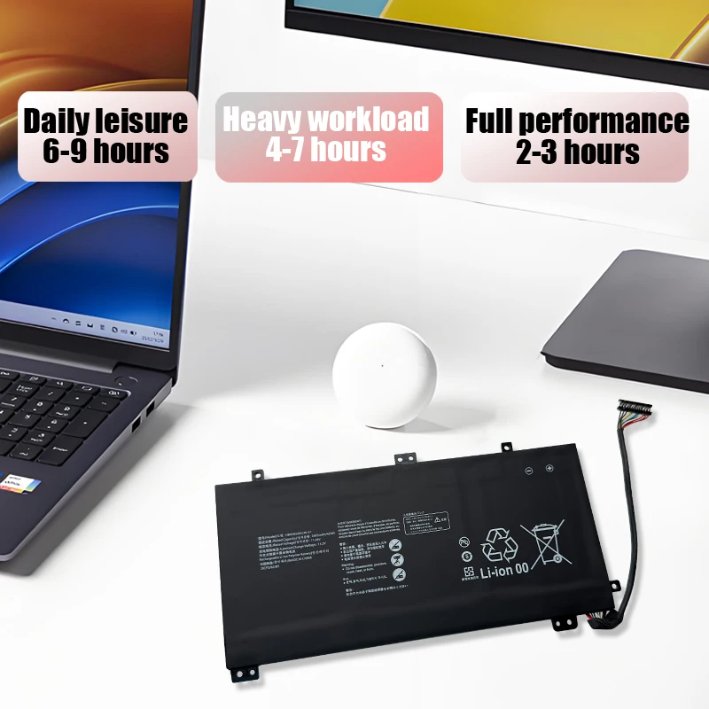 HB4593J6ECW-31 بطارية الكمبيوتر المحمول لهواوي Matebook 13 WRTB-WFH9L WRTB-WFH9F WRTB-WFE9L 11.46V 3665mAh 42WH