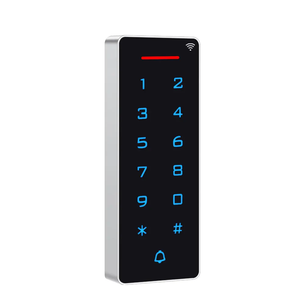 WIFI Tuya Smart App Door Access Control Digital Keypad RFID 125Khz IP67 Waterproof Backlight Card Reader Wiegand Input