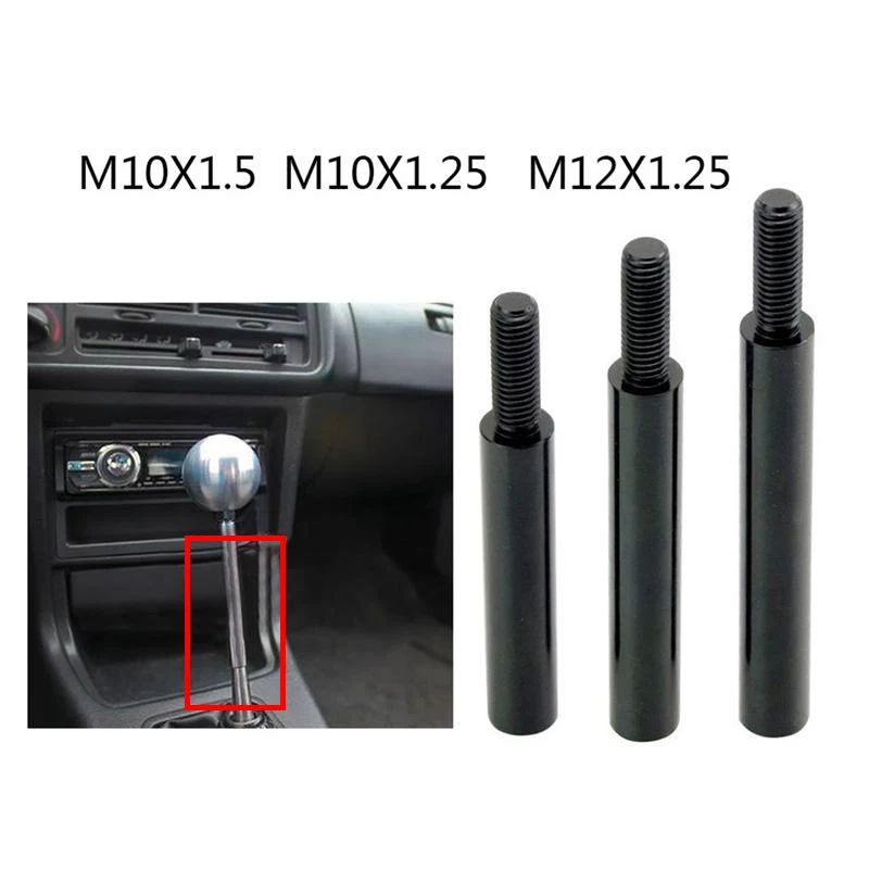 Extensor de palanca de cambios Universal para coche, extensión de palanca de cambios para Mazda, Honda, Nissan, Subaru, Toyota, M10X1.5, M10X1.25,