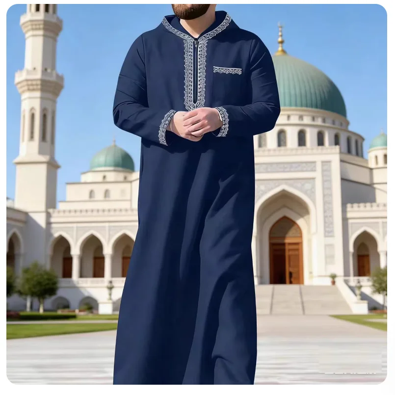 Hooded deep blue AA