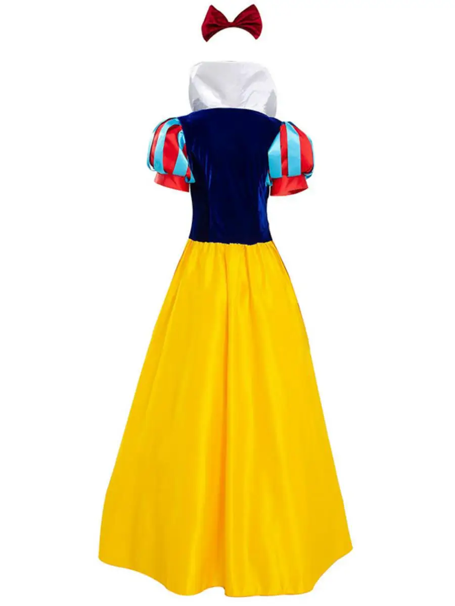 Halloween Rok Stage Performance Spel Sneeuwwitje En Dwerg Volwassen Cosplay Kostuum Polyester Materiaal Etnisch Toneelkostuum