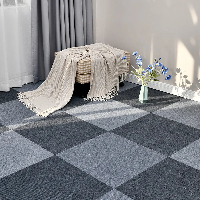 10pcs 30x30cm Self-Adhesive PET Felt Acoustic Panel Cut Groove for Sound Absorption Sound Proof Home Studio Office DIY - view 6