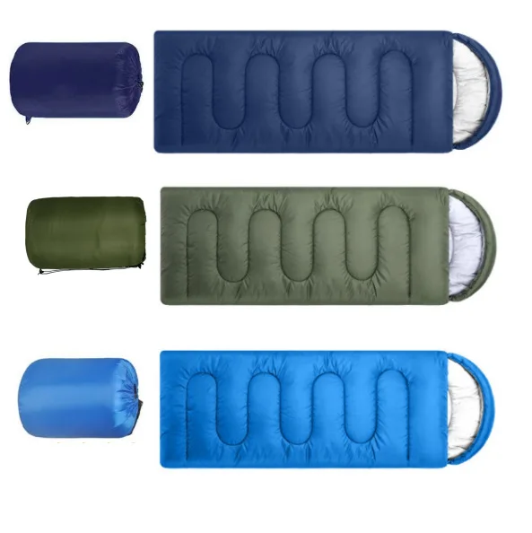 

Cotton 950g Camping Sleeping Bag Envelope Style Camouflage Sleeping Bags Outdoor Warm Sleep Bag