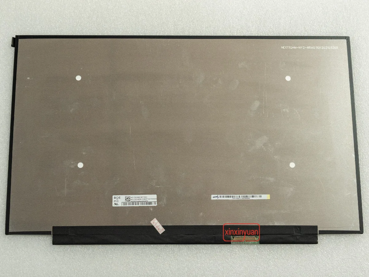 Imagem -02 - Tela Lcd Original do Portátil 173 Qhd2k 165hz Ne173qhm-ny2 Fit Ne173qhm Ny3 Ny4 Ny5 100 Srgb Exposição do Jogo Exposição 2560x1440 40 Pinos Edp