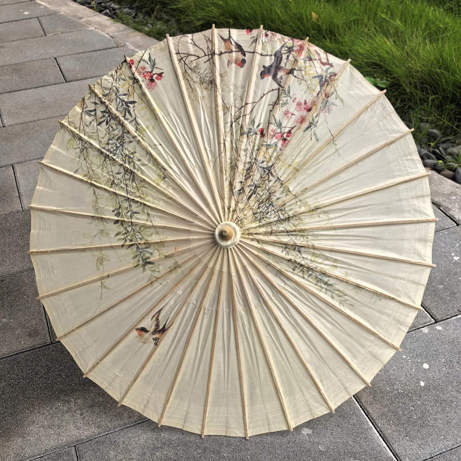 Retro dance traditional decorative umbrella