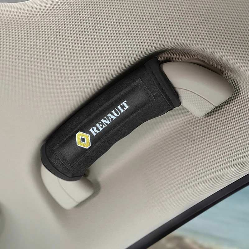 Car interior Car roof handle plush protective cover for Renault Sport Duster Megane 2 3 Accessories