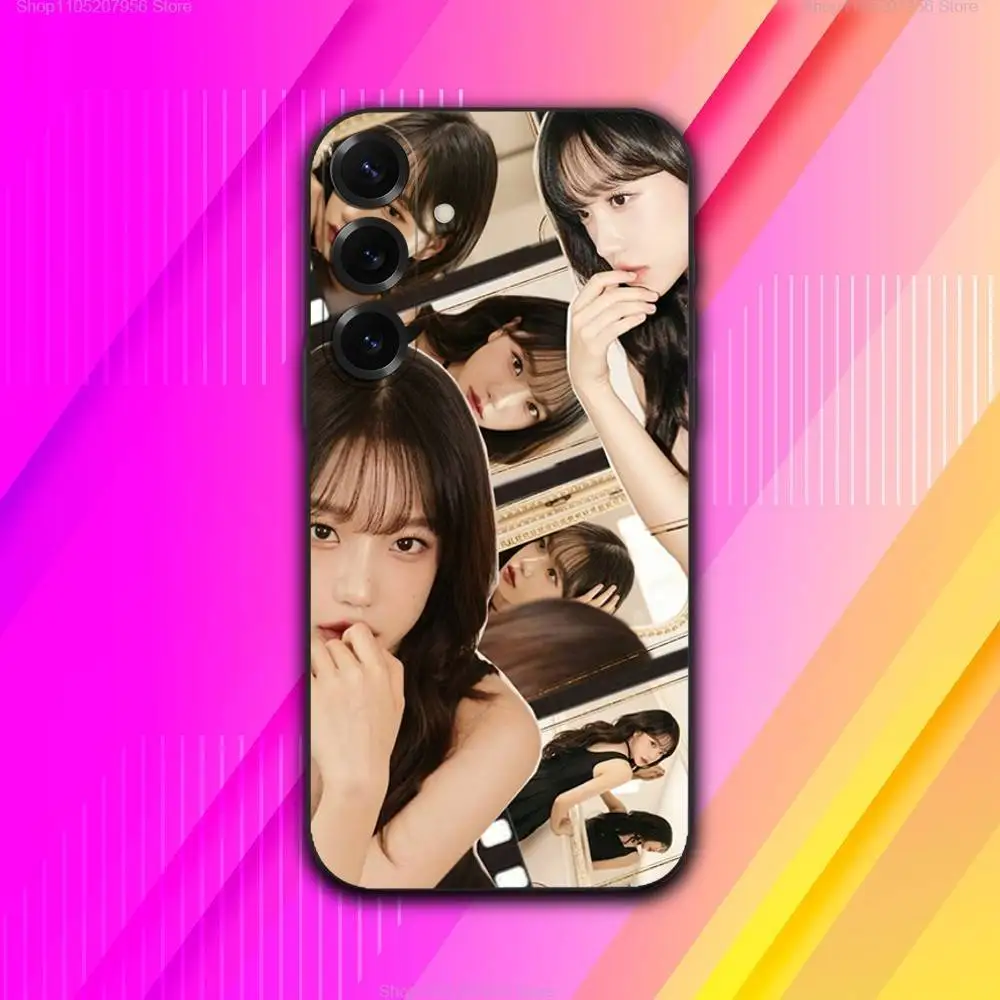 Singer J-Jo Cute Y-YuRi для Samsung A 73,72,71,53,52,51,41,40,30,22,21,13,12, Note 20,10,9 Ultra Pro 5G Черный мягкий чехол для телефона