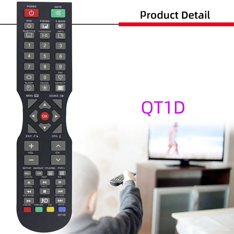 Telecomando per telecomando TV SONIQ QT1D