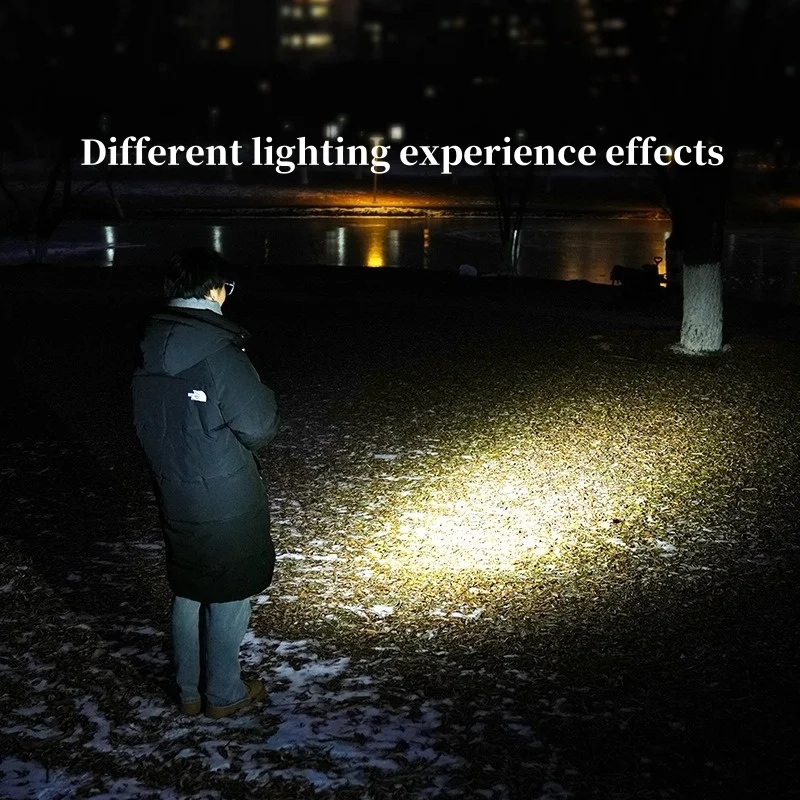 Outdoor Mini Bright Flashlight With Dimmable Camping Magnetic Hook Keychain Luminous Body Neodymium Magnets Imanes De Neodimio
