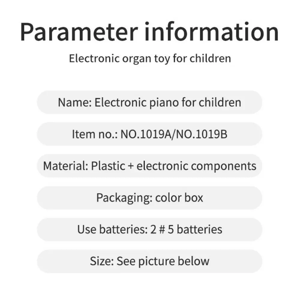 Portable 13 Key Keyboard Electronic Piano Electronic Musical Instrument Educational Music Piano Learning Function Music For