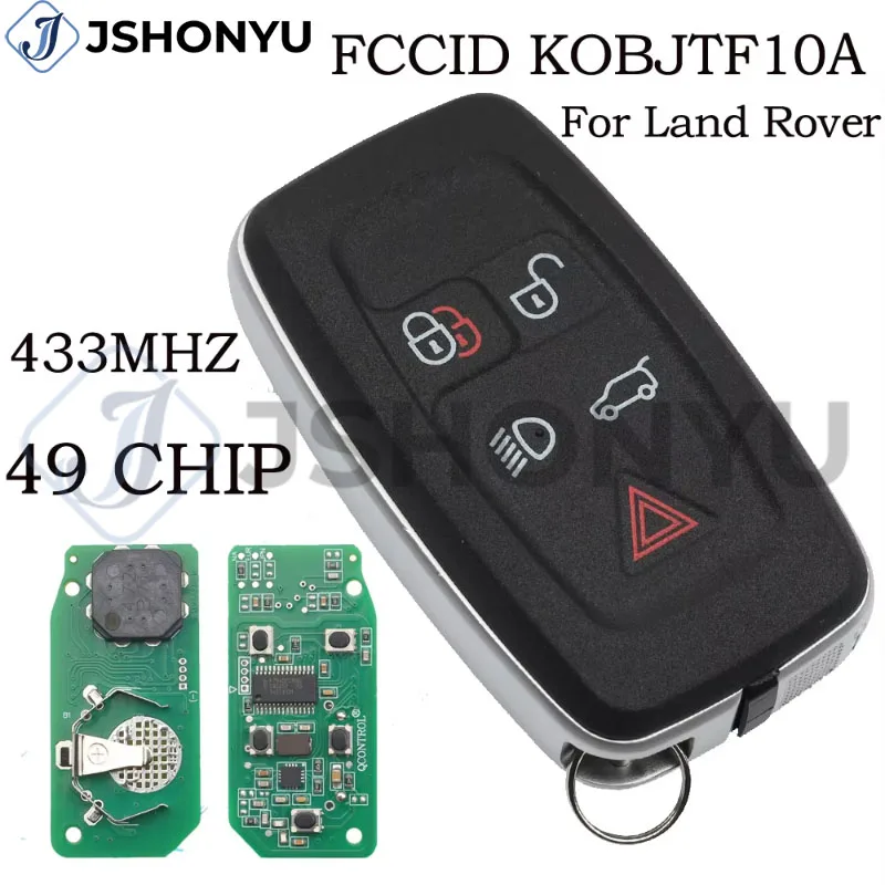 

JsHonYu KOBJTF10A 315MHz 433MHz Smart Proximity Remote Key for Land Rover Range Rover Sport Evoque Discovery 4 Fob