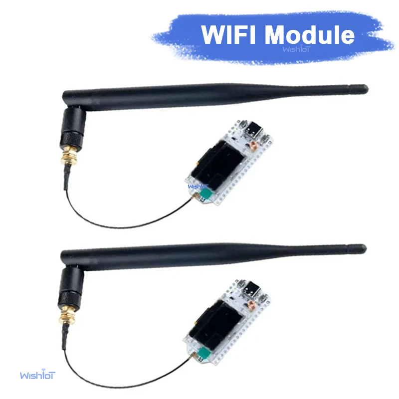 

0.96inch Lora32 V3 Development Board OLED Display SX1262 ESP32-S3FN8 Chip 5DBi 868/915MHz Antenna Support for Meshtasic