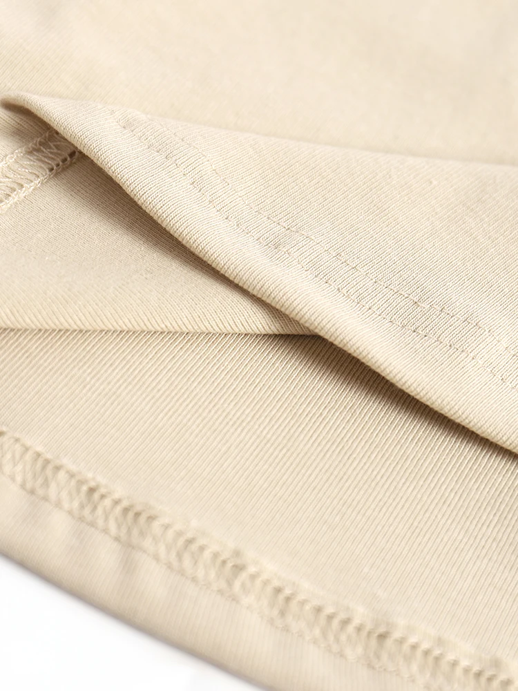 YOYO CLUBB plus Size Pleated Asymmetrical Women's T-irt Summer 2024 Slimming V-ne ort Sve Korean Sle Commute Faion