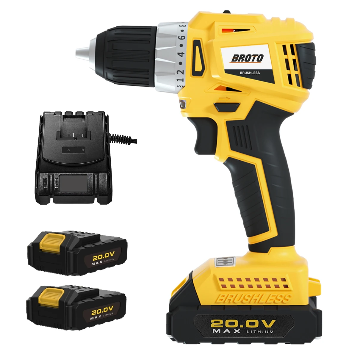 

Brushless Electric Screwdriver Rechargeable Drill Cordless Battery Impact Driver Power Hand Lithium Electric Drill Somplete Set