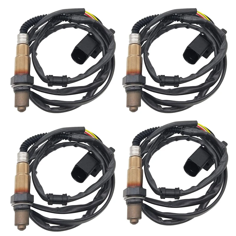 

4X O2 Oxygen Sensor 5-Wire Wideband LSU 4.2 Sensor 234-5117 0258007090 For A4 A8 Quattro TT Touareg Passat Golf Beetle