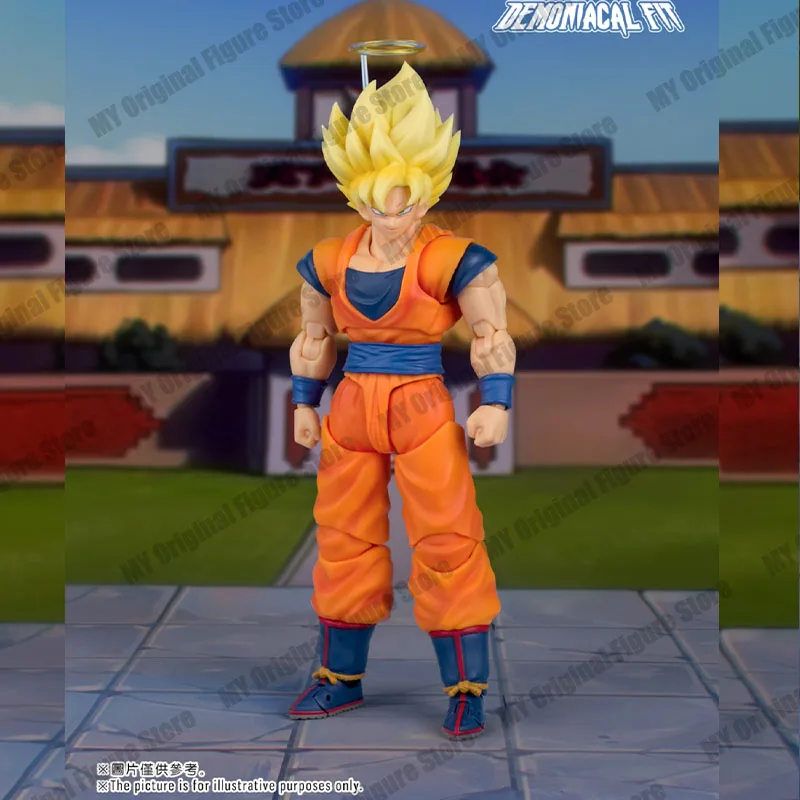 Figura de acción Demoniacal Fit Dragon Ball Super Saiyan Goku 3,0 Body Martialist Forever Dbz Warrior de la otra figura de la costa