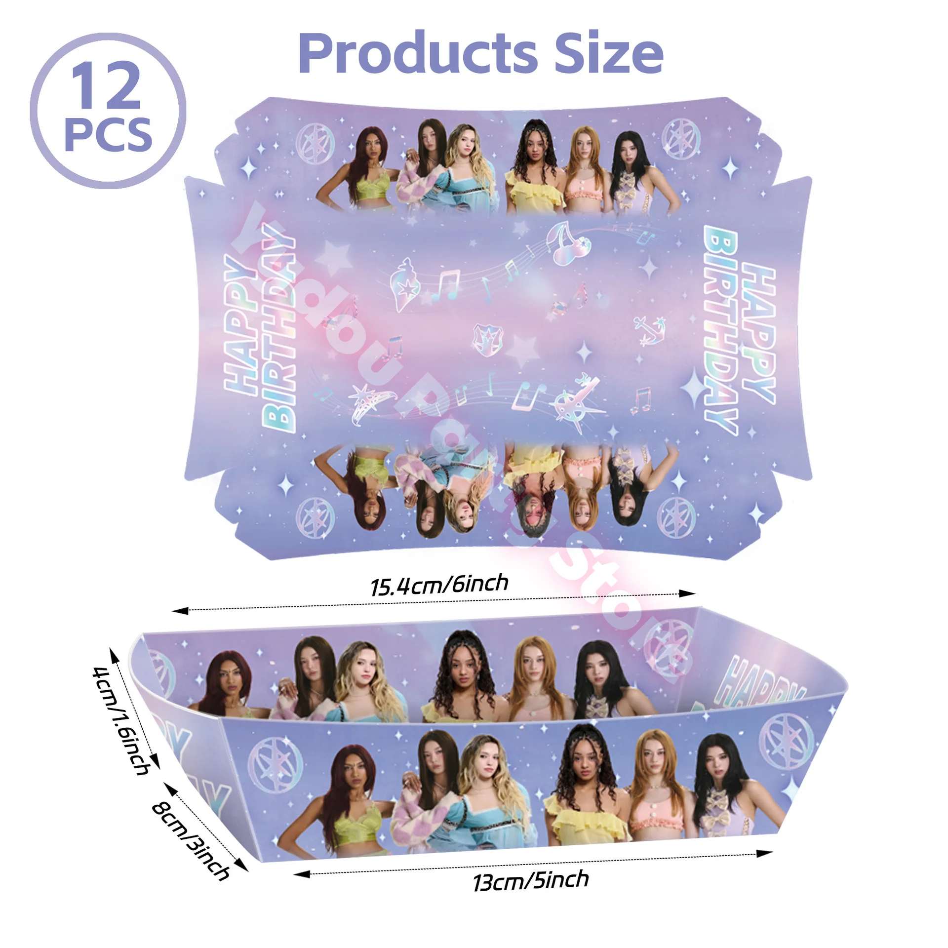 Idol K&Katseye Verjaardagsfeestje Gunsten Armband Sticker Sleutelhanger Kpop Meisje Ballonnen Feestdecoratie Fans Geschenken Babyshower Suppli