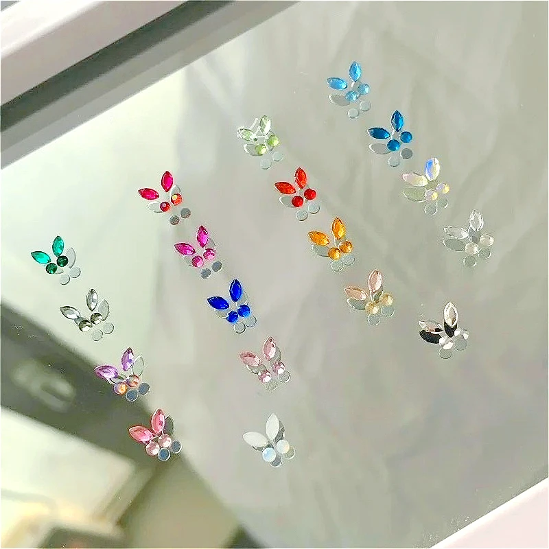 Boxed [butterfly Tooth Drill] 2*4mm Marquise + 2mm Round Special Shaped Tooth Drill Decorative Cans