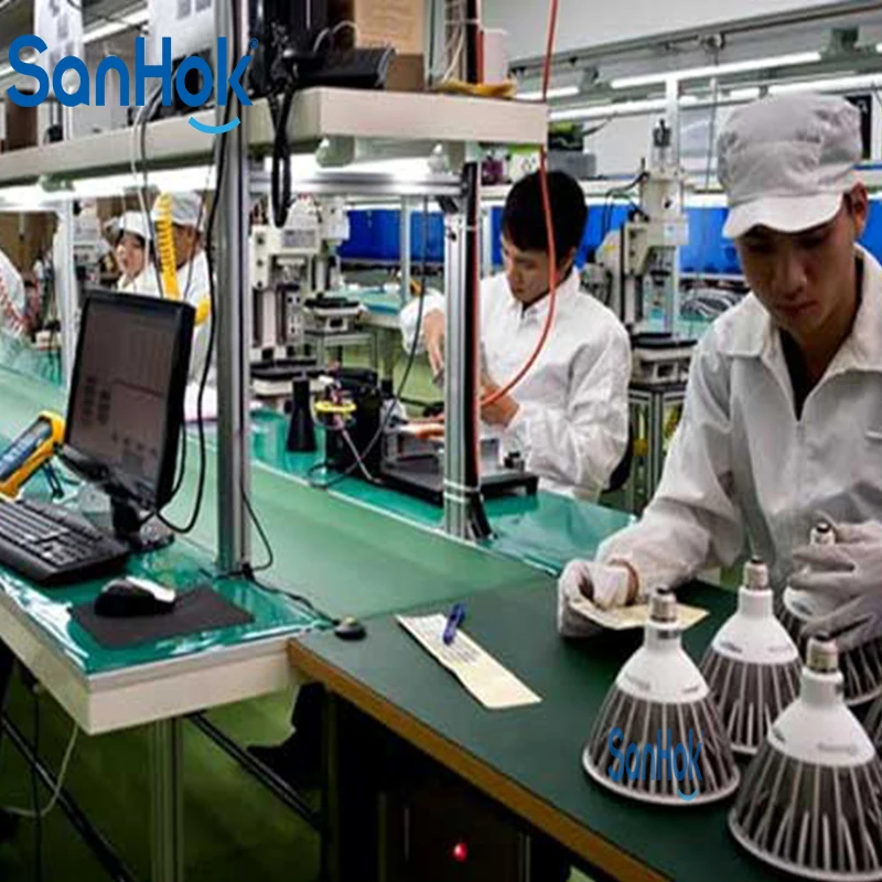 Prezzo di fabbrica della linea di assemblaggio di luci a LED semiautomatiche personalizzabili per la produzione di lampade a LED