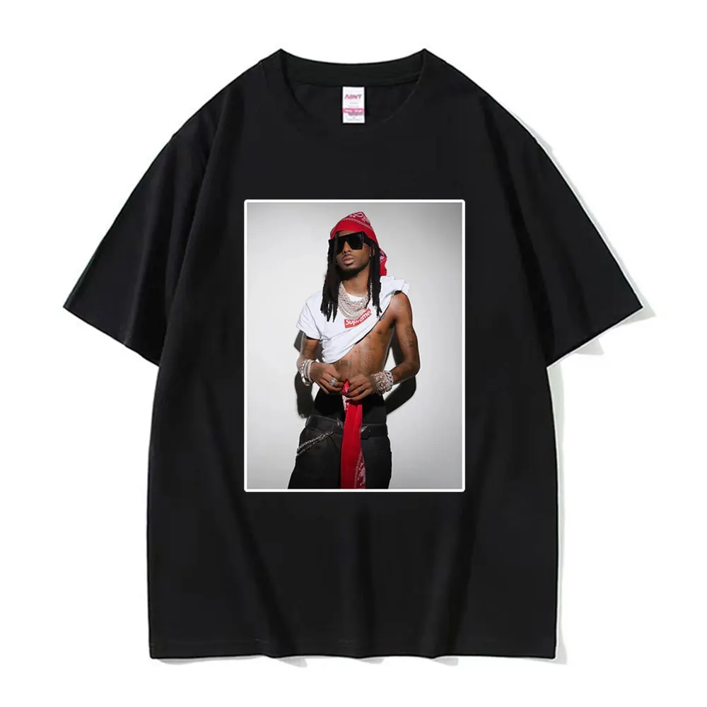 Playboi Carti Inspired Streetwear Tee Shirt Vintage Style Rap Aesthetic T-Shirt Men Women Harajuku Hip Hop High Quality T Shirts