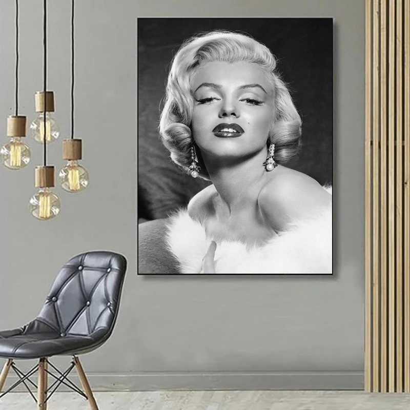 2024 New 5D DIY Marilyn Monroe Diamond Painting Kit Diamond Embroidery Color Oil painting handmade DIY Mosaic art home decor