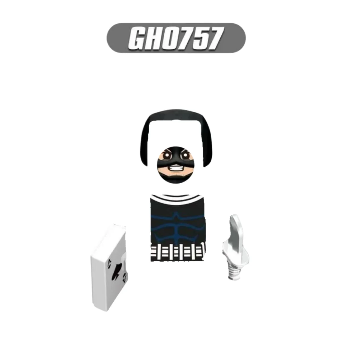 MOC Bouwstenen Minifiguren G0197-G0198 Assemblagemodel Ornamenten, Anime TV-personagespeelgoed, Feestdagencadeaus & verzamelobjecten