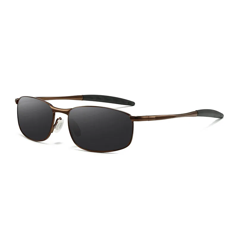 Designer Metalllegierung getönte Lesesonnenbrille Männer Outdoor Lesen Presbyopie Brillen UV-Schutz Freizeit Schatten Leser – Detail 14