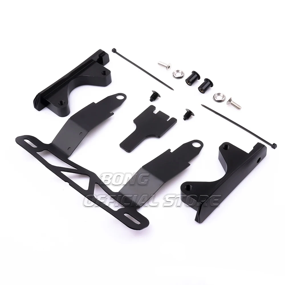 MT-09 Tail Tidy For YAMAHA MT-09/SP MT09 (Gen 4)2024 2025 Low-Mount Fender Eliminator Tail Tidy License Plate Holder image 3