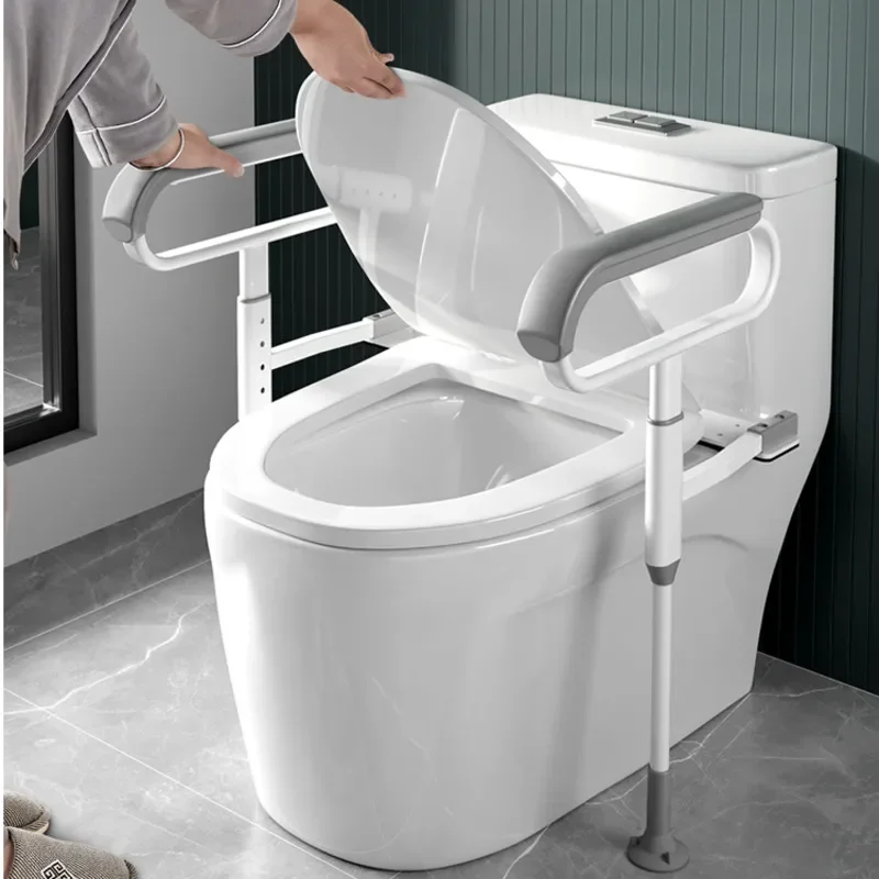 Elderly Use Anti-skid Safety Armrest Railing Toilet Bathroom Safety Accessories Disabled People Sit On The Toilet Armrest Rack