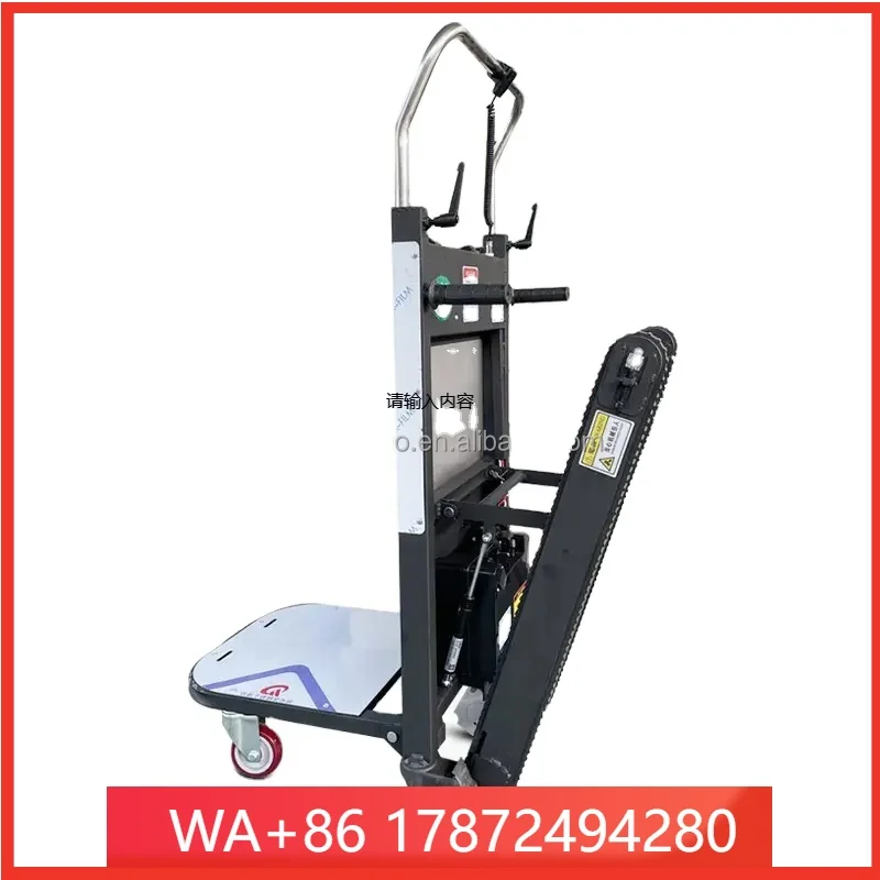 New Load 400kg 500kg Iron Motorized Stair Climber Foldable Hand Trolley Moving Dolly for Up/Down Stairs