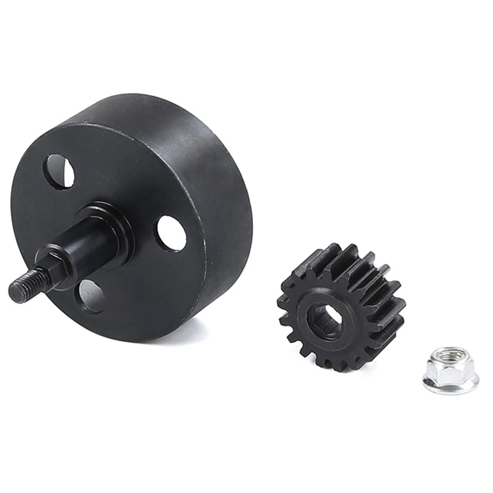 1/5 Scale For Rovan RC HD Clutch Bell & Pinion fits HPI Baja 5B 5T 5SC King Motor Buggy Black upgrade parts for RC models