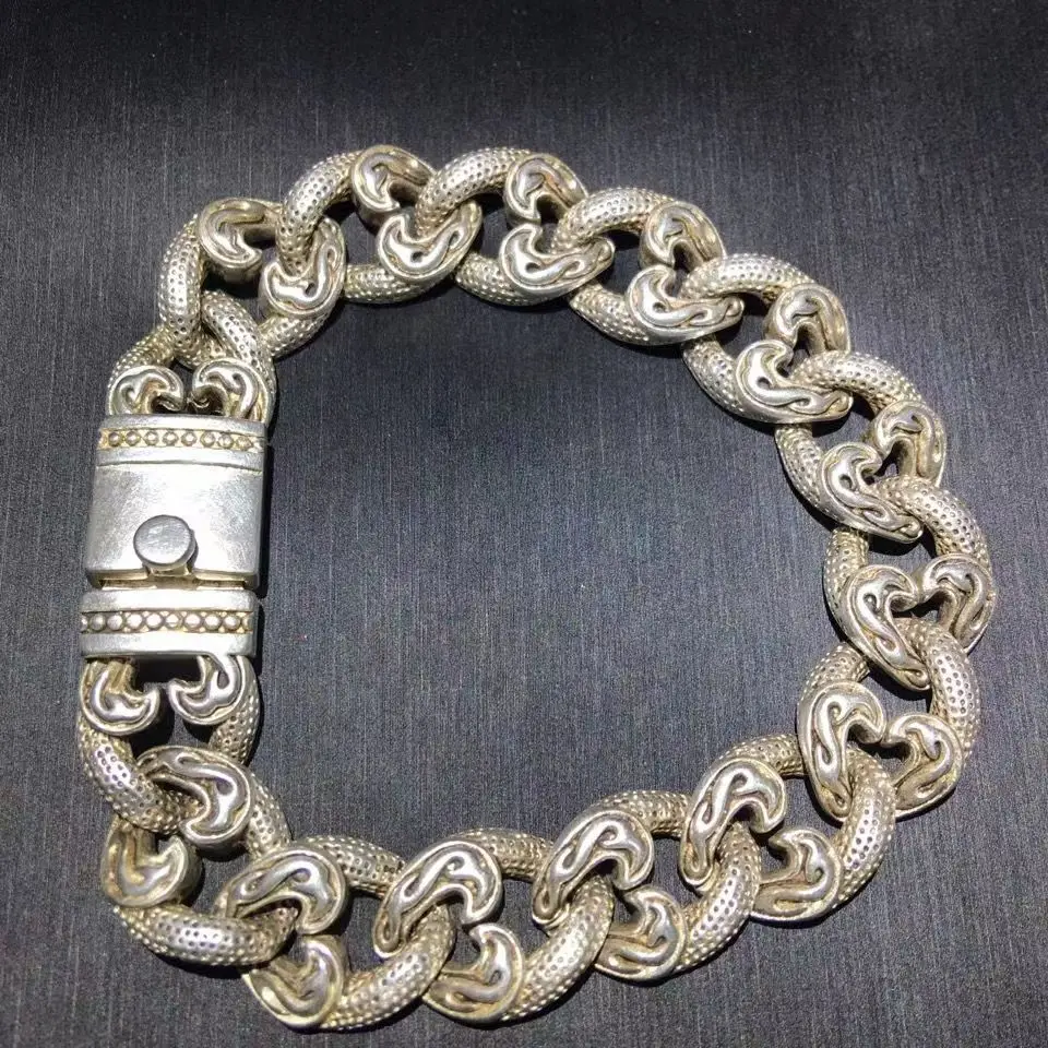 

Collection Asian tibet miao silver statue fashion bracelet
