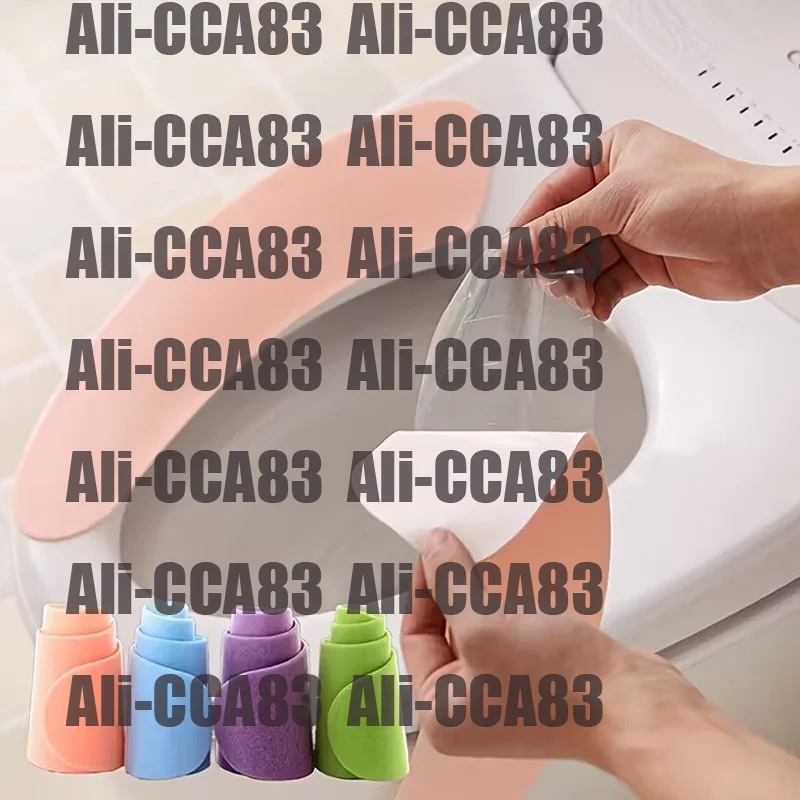 

CCA83-Toilet Seat Cushion Adhesive Cushion For All Seasons, Waterproof Plush Cushion Ring,Bathroom Heater Toilet Seat Mat