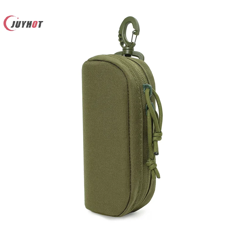 Taktische Nylon Harts chale Brillen etui mit Molle System Schutz box Zubehör Tasche Sonnenbrille tasche