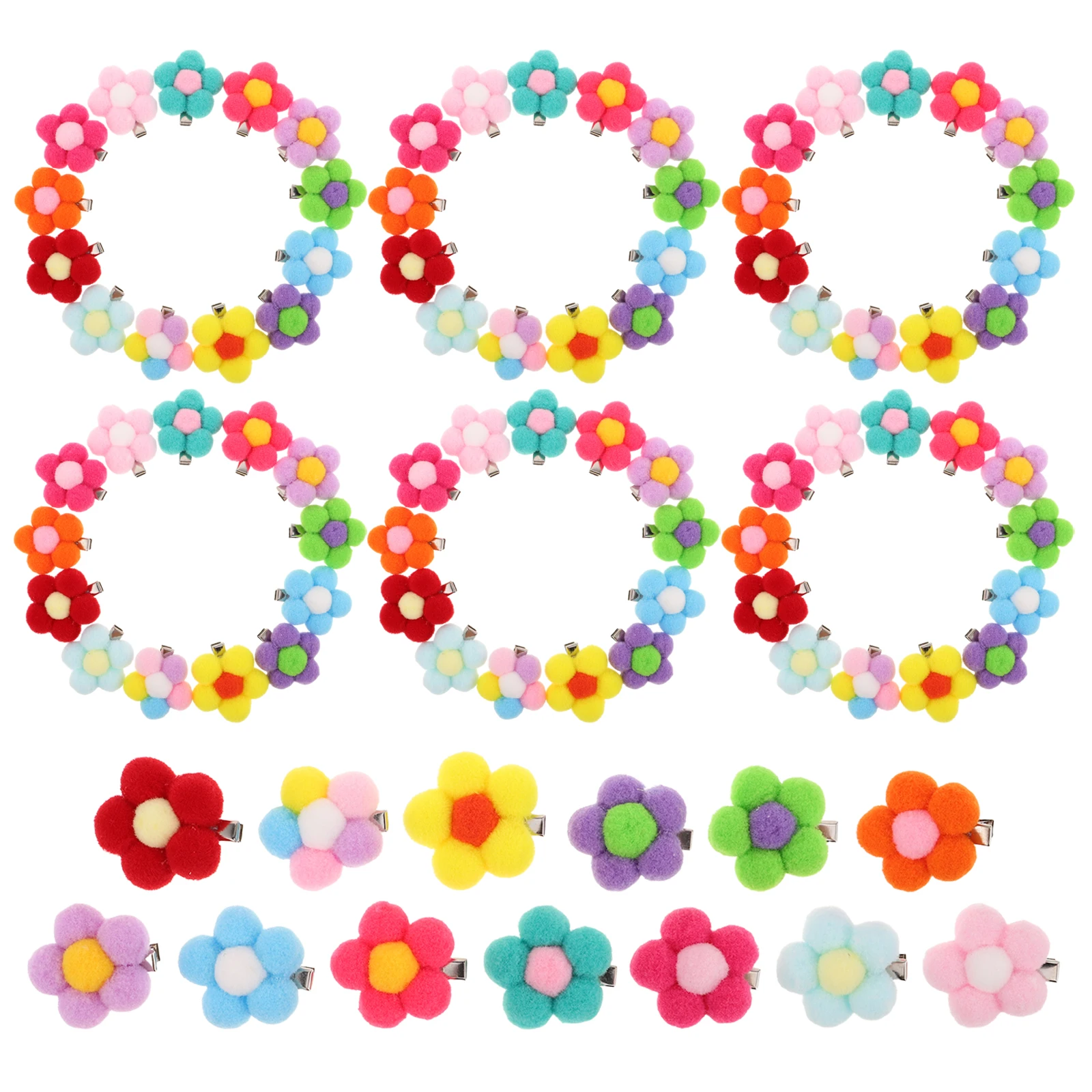 

65pcs Pet Hair Clips Cute Dog Accessories Puppy Hairpin For Cats Bows Animal Hairpin Small Dog Cat Costume Headwear Lightweight
