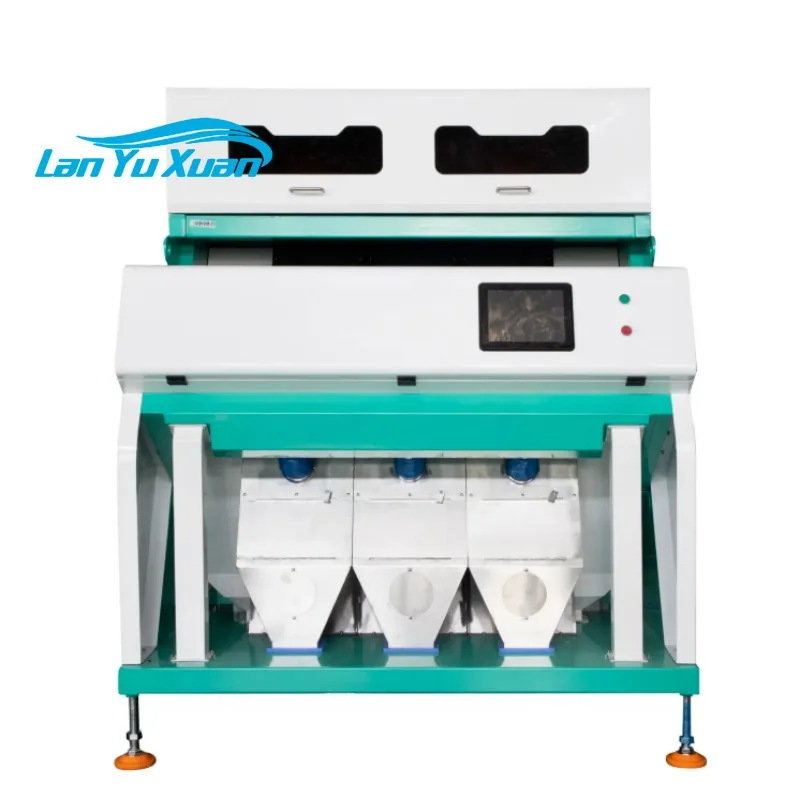 Máquina clasificadora de colores de maquinaria agrícola/clasificador de colores de plástico/maquinaria óptica de tratamiento de residuos