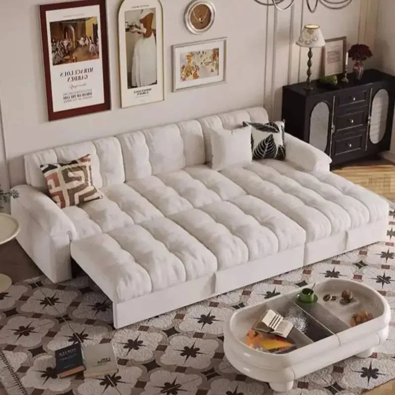 

White Europe Girl Modular Salon Living Room Sofas Relaxing Modern Luxury Sofas BedsFoldable Lounge Sofy Do Salonu Furniture