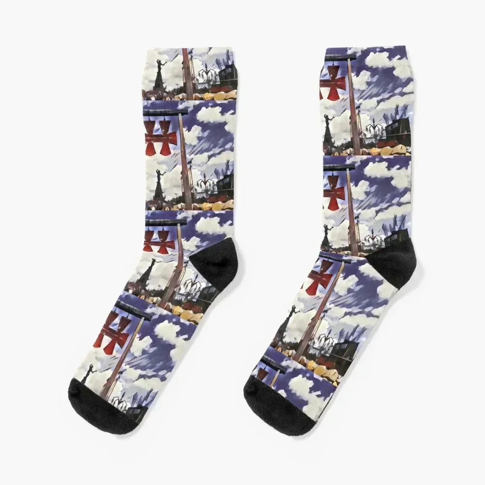 

Hellfest Music Festival, Clisson, France (v3) Socks Men's japanese fashion warm winter Socks Male Women's