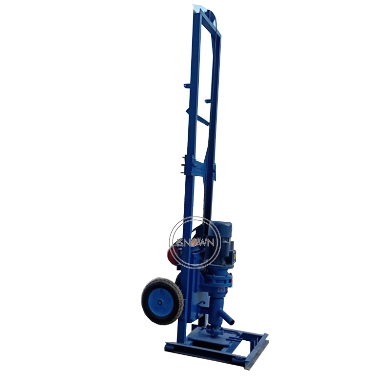 

Mini Foldable Well Drill Machine Rig Borehole Drilling Machine Small Portable Water Well Drilling Rig Equipment Electric